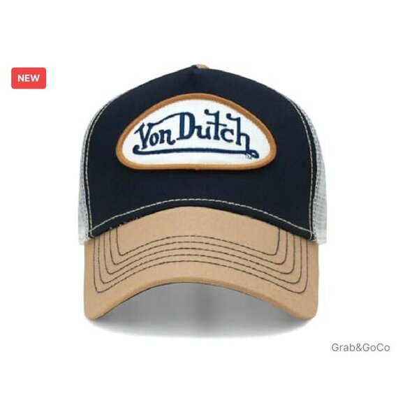 Unisex Trucker Hat Curved Bill Mesh Back Retro Classic Adjustable Snapback Cap main image 5